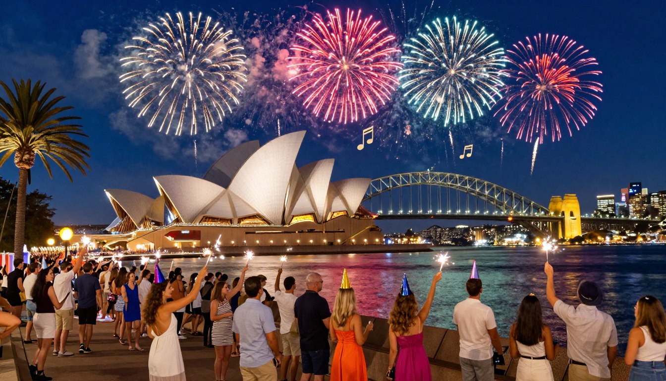 Ano Novo 2026 Austrália