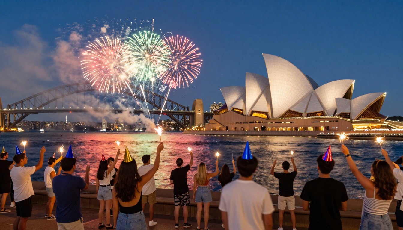 Ano Novo 2026 Austrália