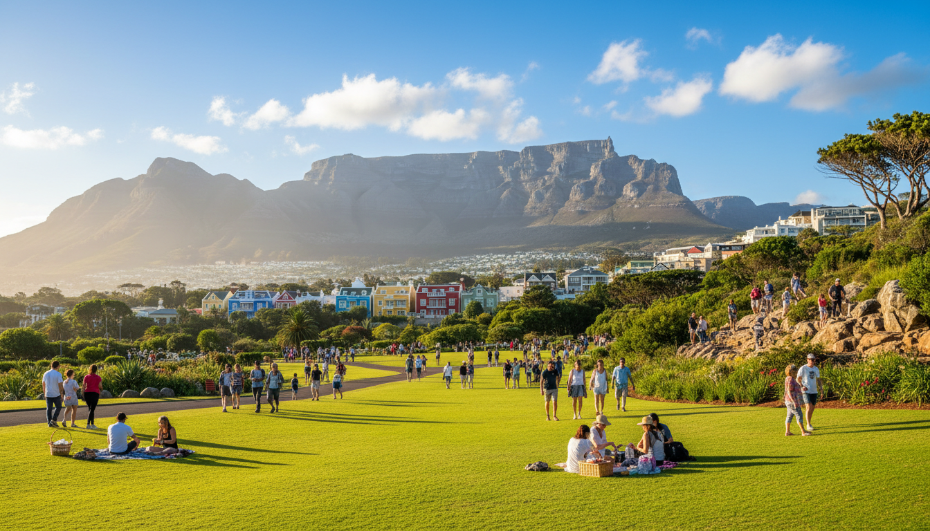Cidade Cabo Fevereiro