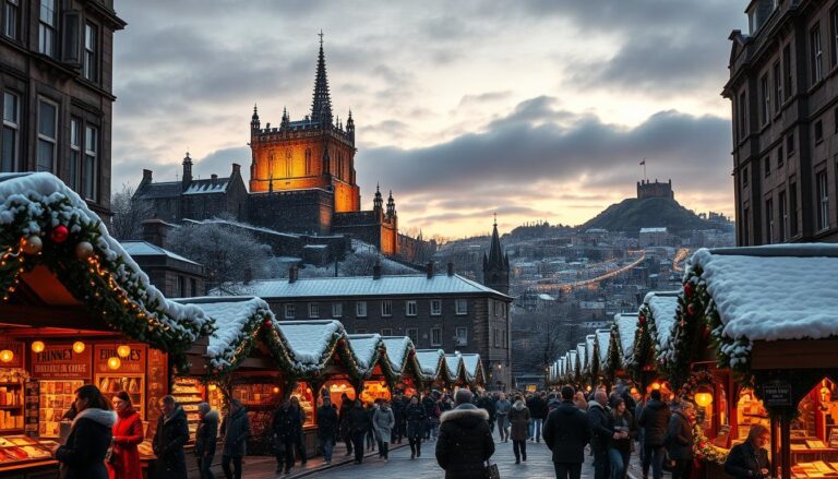 Natal na Escócia Edimburgo