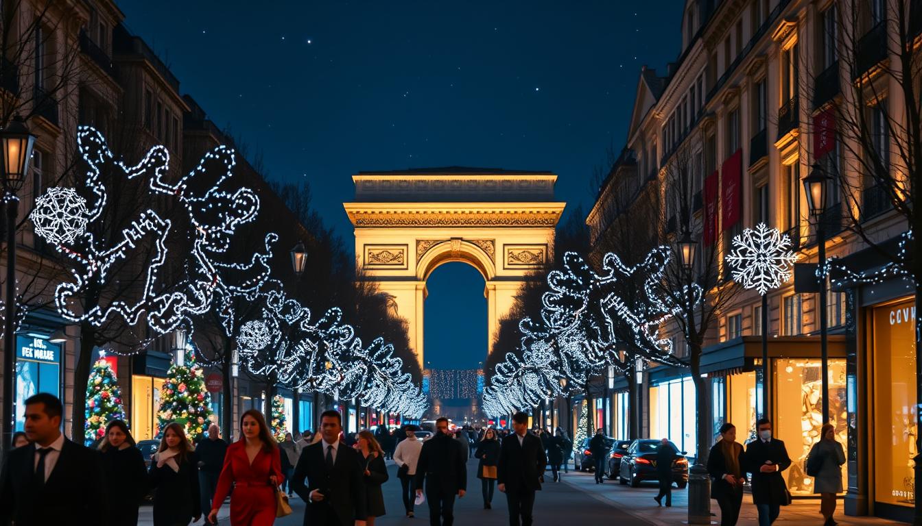 Natal na França Paris