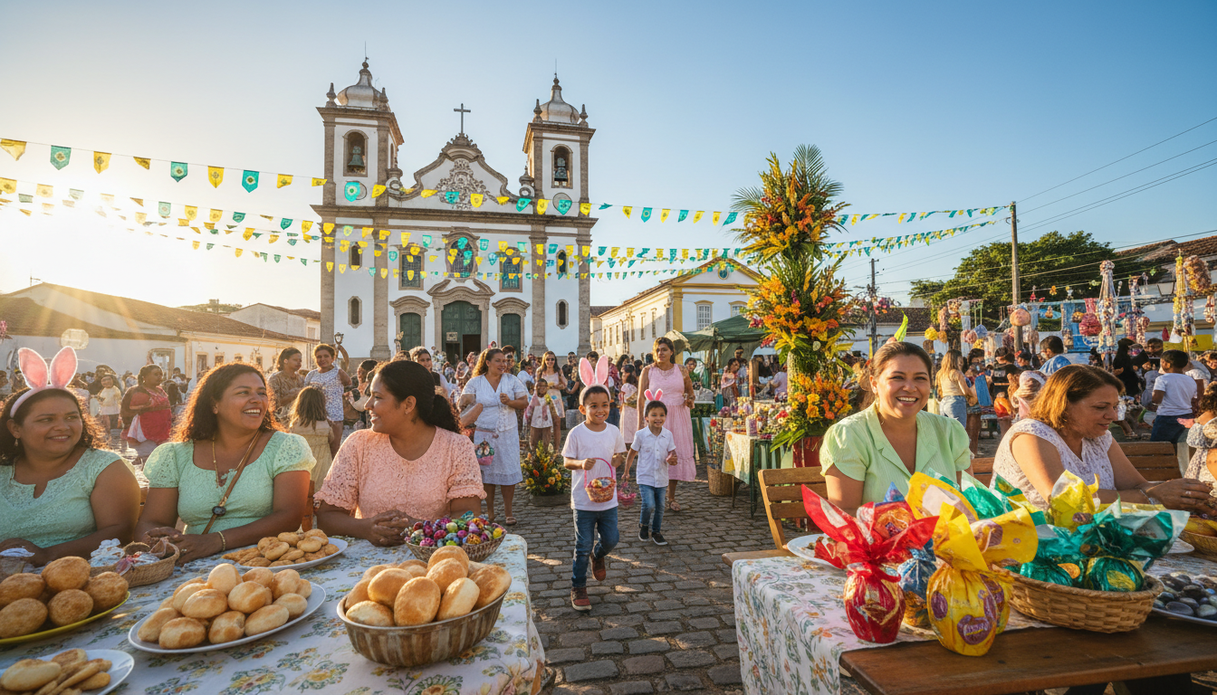 Páscoa 2026 Brasil