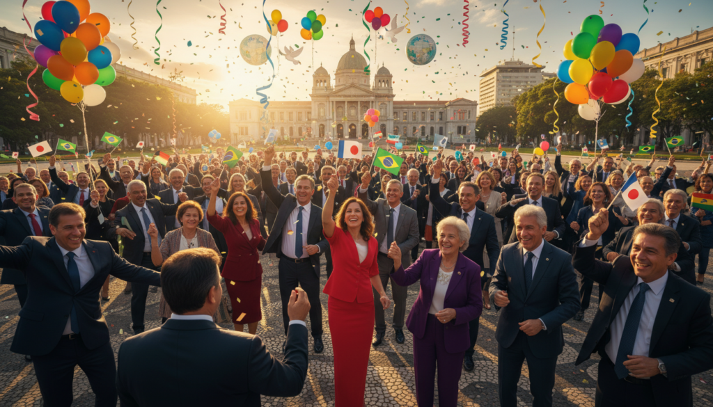 brazilian day celebrações internacionais