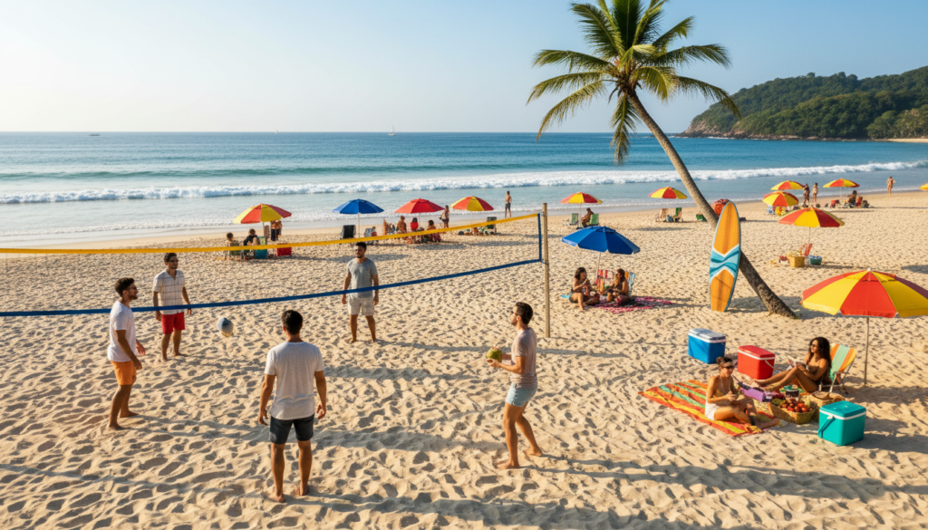 características das praias