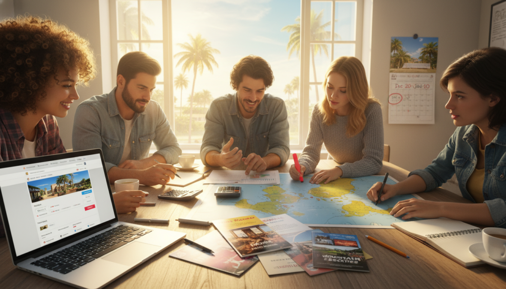 planejamento viagens feriados