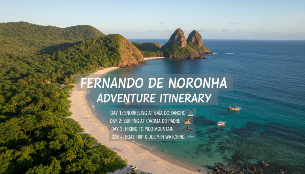 roteiro fernando de noronha